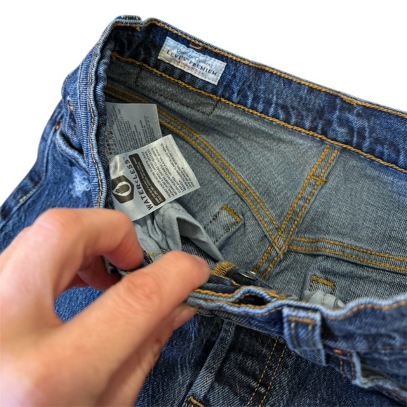 Levi's Blue Straight Jeans Classic Denim - Picture 8 of 9